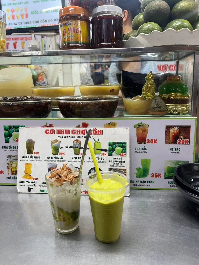 Avocado Icecream at Ms Thu